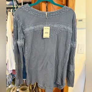 nwt free people long sleeve shirt